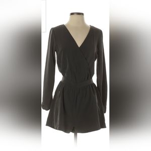 One clothing Charcoal grey Long sleeve romper
